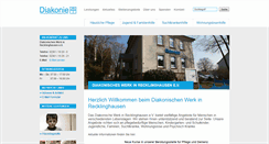 Desktop Screenshot of diakonie-recklinghausen.de
